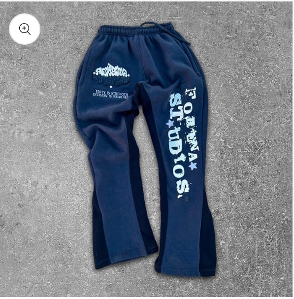 forena 'black panda' flares