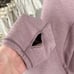 Lululemon Coast Easy Wrap Zip Up Jacket Heather Pink Women's Sz 10 W4AZ6S