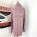 Lululemon Coast Easy Wrap Zip Up Jacket Heather Pink Women's Sz 10 W4AZ6S