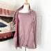 Lululemon Coast Easy Wrap Zip Up Jacket Heather Pink Women's Sz 10 W4AZ6S