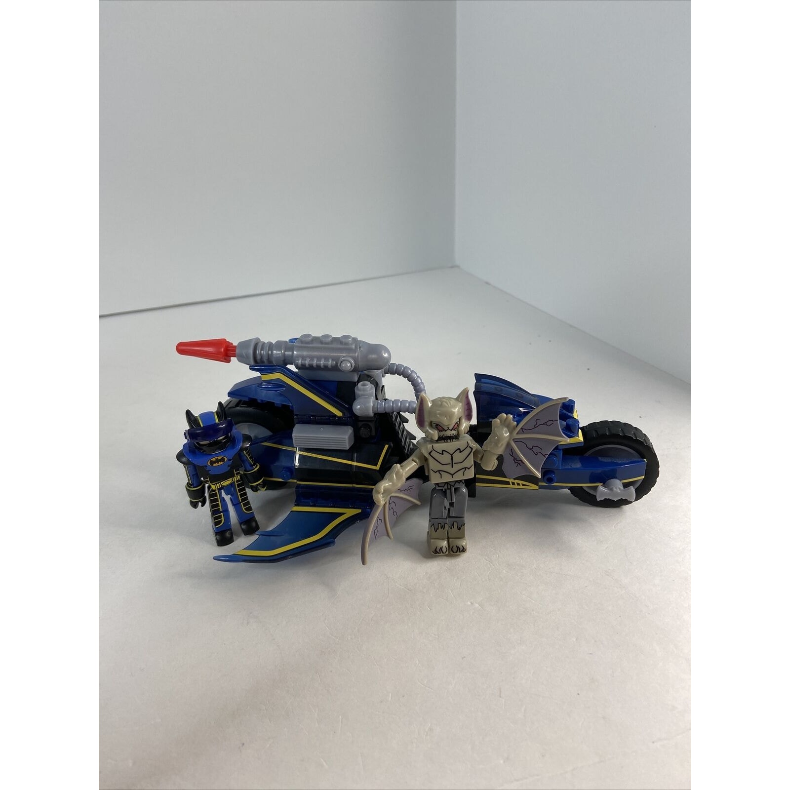 C3 C 3 DC Mini Mates Minimates Batman Man-Bat Batcycle Bat Cycle