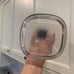 Glass Decanter square bottom