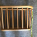 Wood magazine / book rack