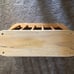 Wood magazine / book rack