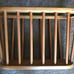 Wood magazine / book rack