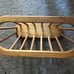 Wood magazine / book rack