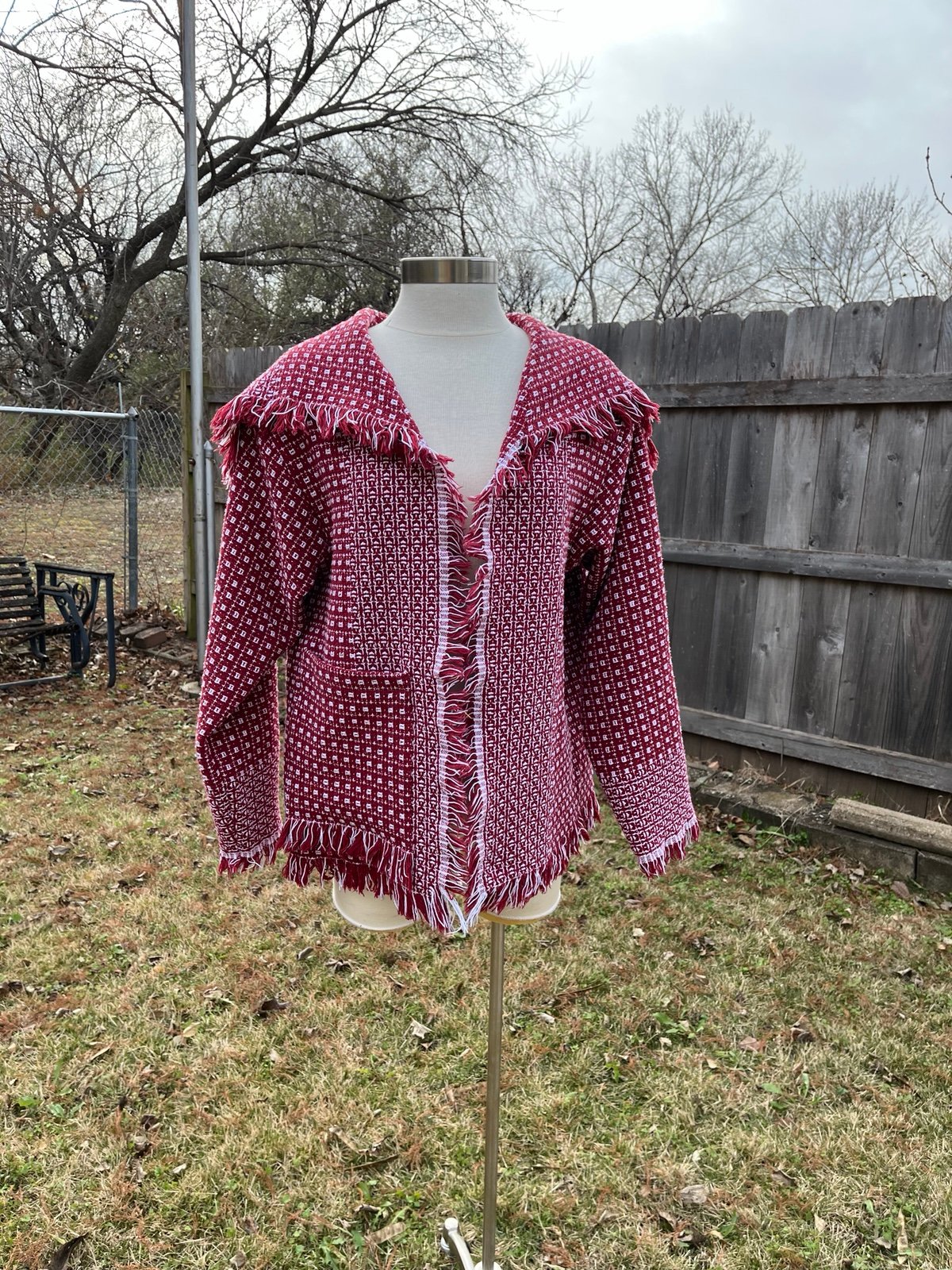 Vintage blanket jacket