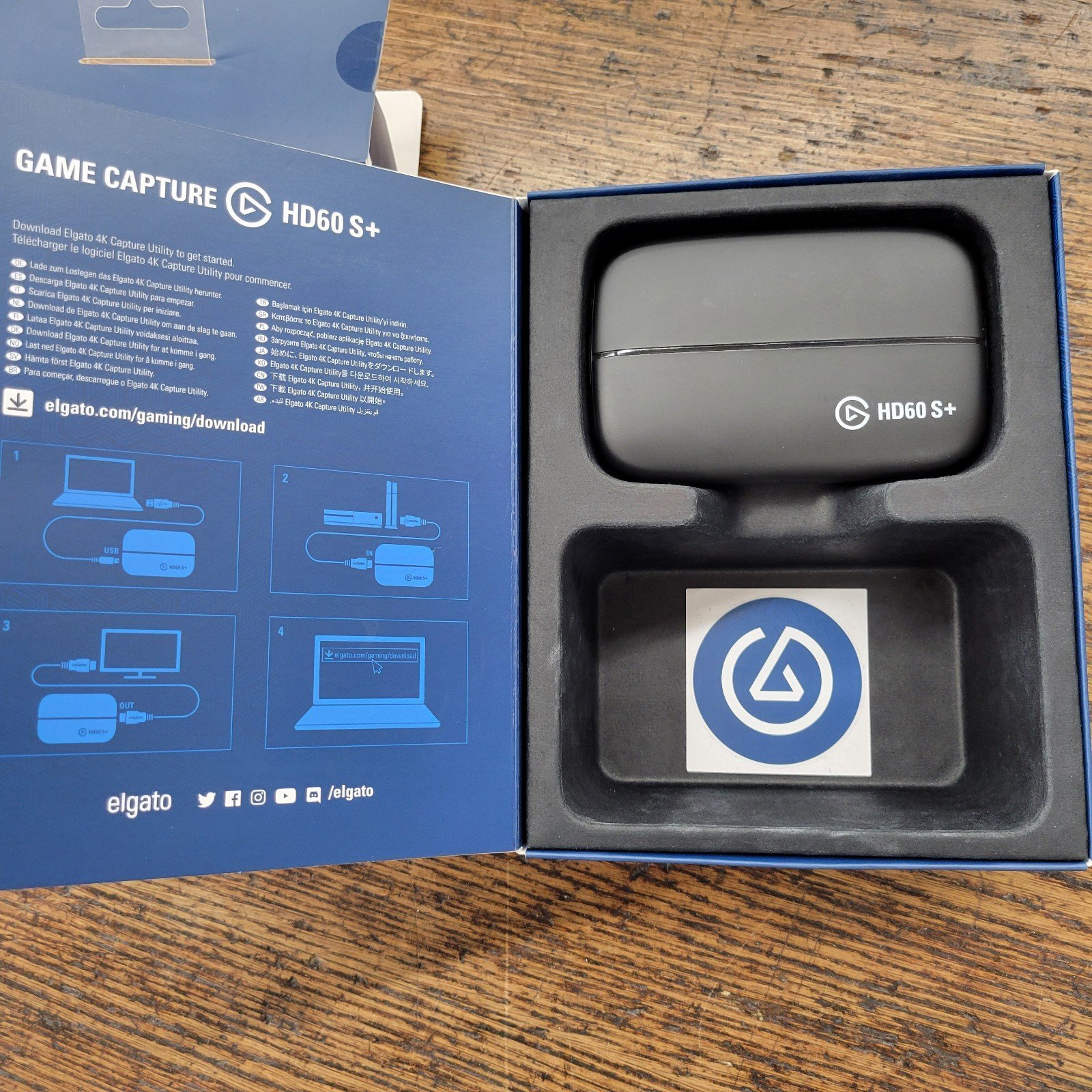 Elgato Game Capture HD60 S+ Black 10GAR9901 - Best Buy