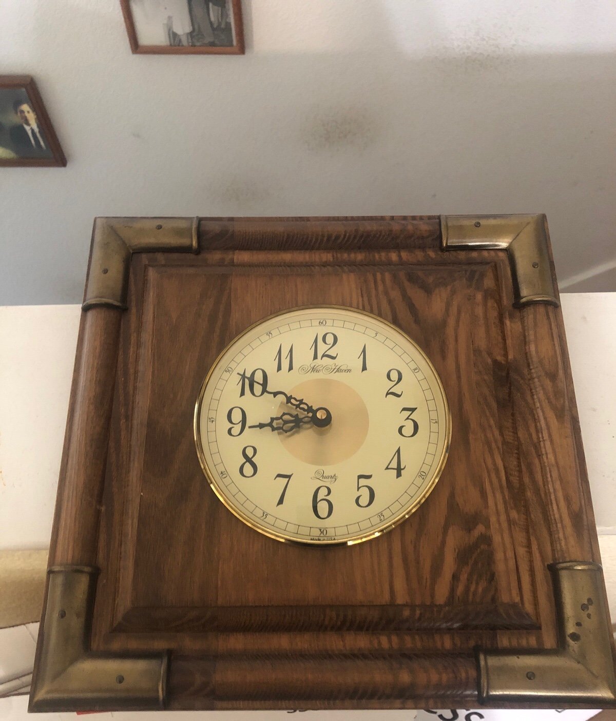 New haven vintage wood and metal great condition batteries works great