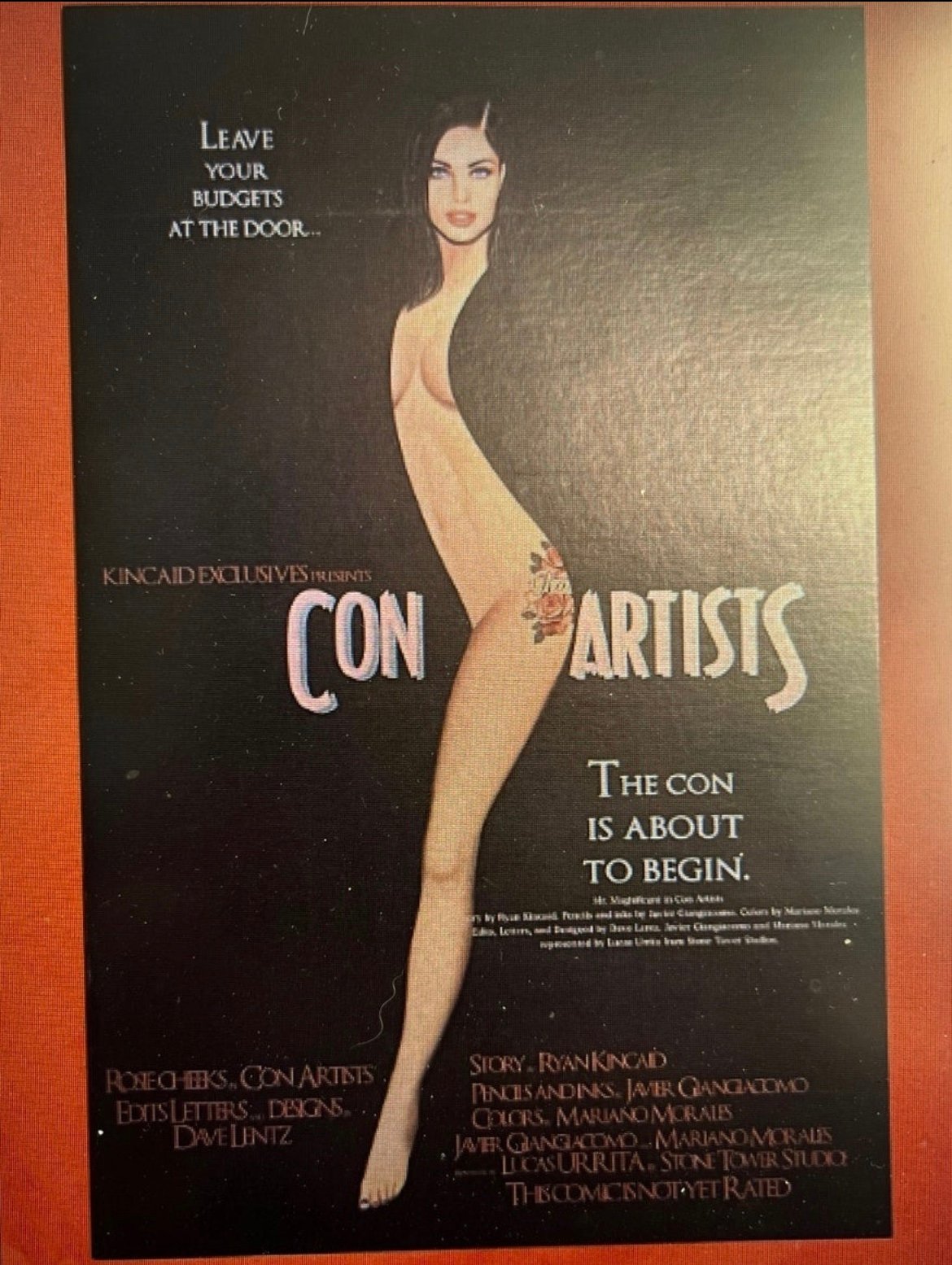 Con artists 3 showgirls homage cover nice METAL nm