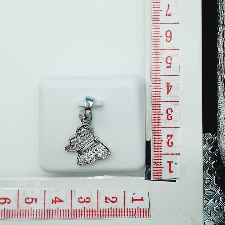 925 Sterling Silver Cubic Zirconia Pendant, U19254769