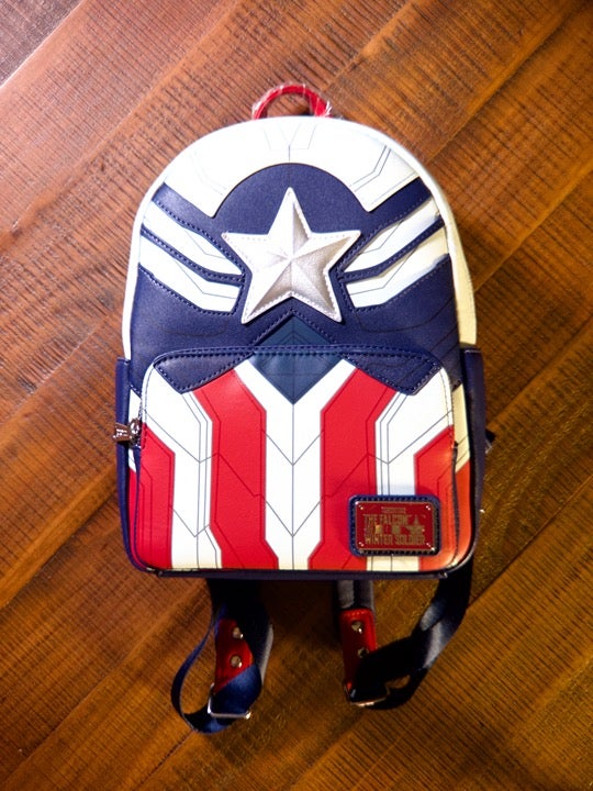 Loungefly Marvel Falcon Mini Backpack