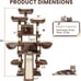 NEW UNOPENED 68 Inches Multi-Level Large Cat Tree for Large Kitties/