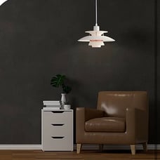 Scandinavian Classic 1950 design UFO Pendant Light