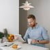 Scandinavian Classic 1950 design UFO Pendant Light