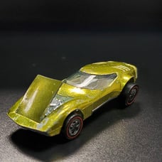Vintage Hot Wheels 1969 Redline Torero Lime Green Made in USA