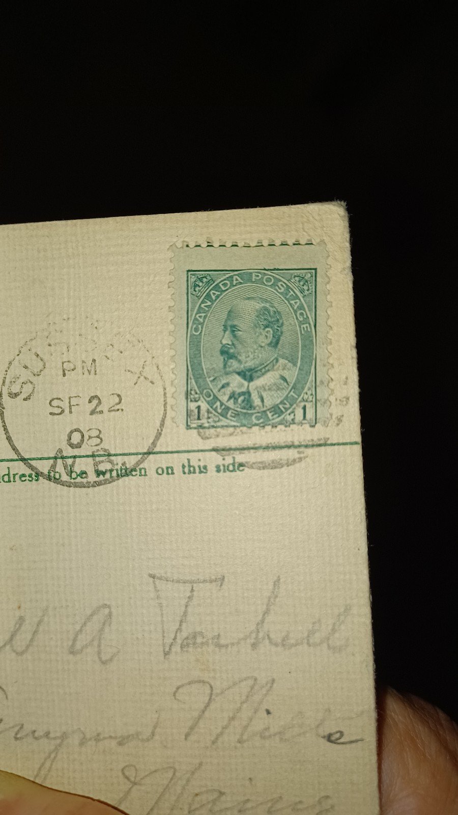 1 cent canada stamp