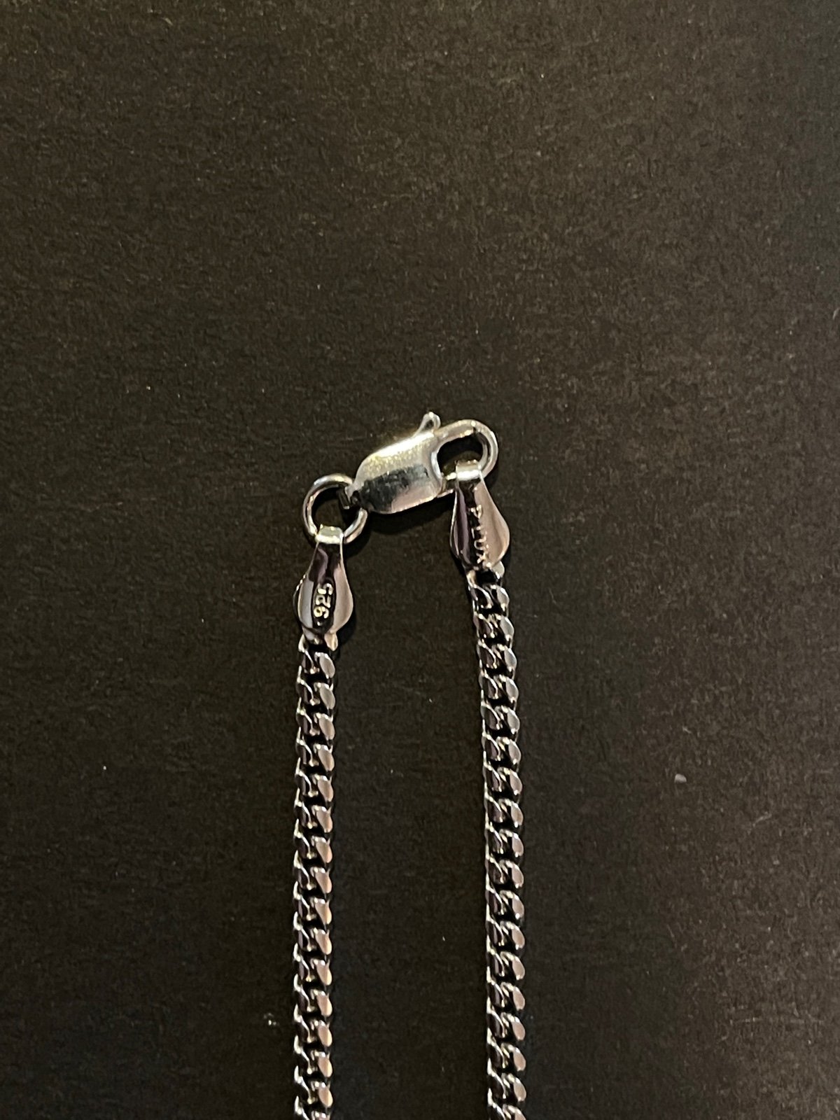 Sterling Silver shops Miami Cuban chain necklace