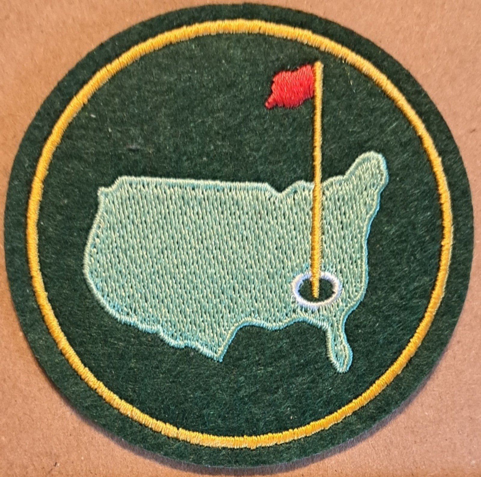 PGA Masters Tournament Augusta Georgia embroidered Iron on patch 6 ct.