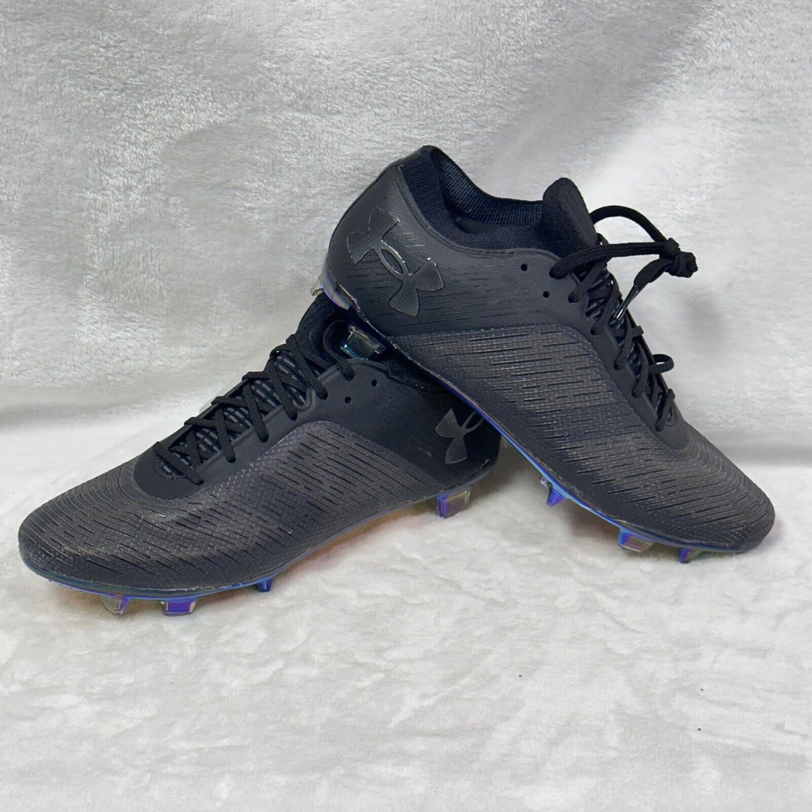 Under Armour UA Shadow Pro FG Black Soccer Cleats Men's 3025643 002 Size 7.5