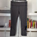 Lululemon Pace Rival Crop 22 Sz 6 Heathered Black Grey