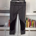 Lululemon Pace Rival Crop 22 Sz 6 Heathered Black Grey