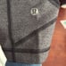 Lululemon Pace Rival Crop 22 Sz 6 Heathered Black Grey