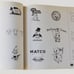 Set of 7 Small Graphic Retro Illustrations