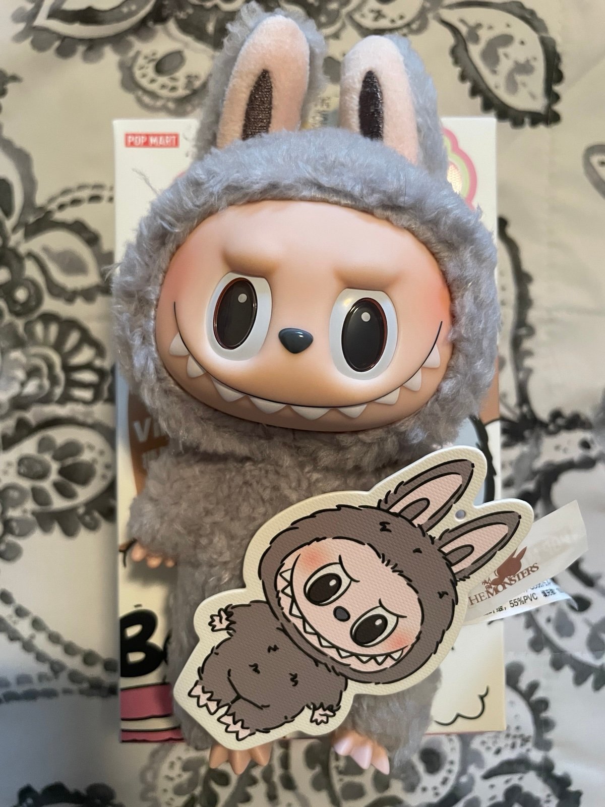 POP MART x LABUBU The Monsters Exciting Macaron ( SESAME BEAN ) 100% Authentic