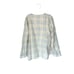 ESleep Pajamas VTG Yellow Cotton Plaid Intimate Lounge Loungewear Sleep Shirt XL