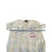 ESleep Pajamas VTG Yellow Cotton Plaid Intimate Lounge Loungewear Sleep Shirt XL