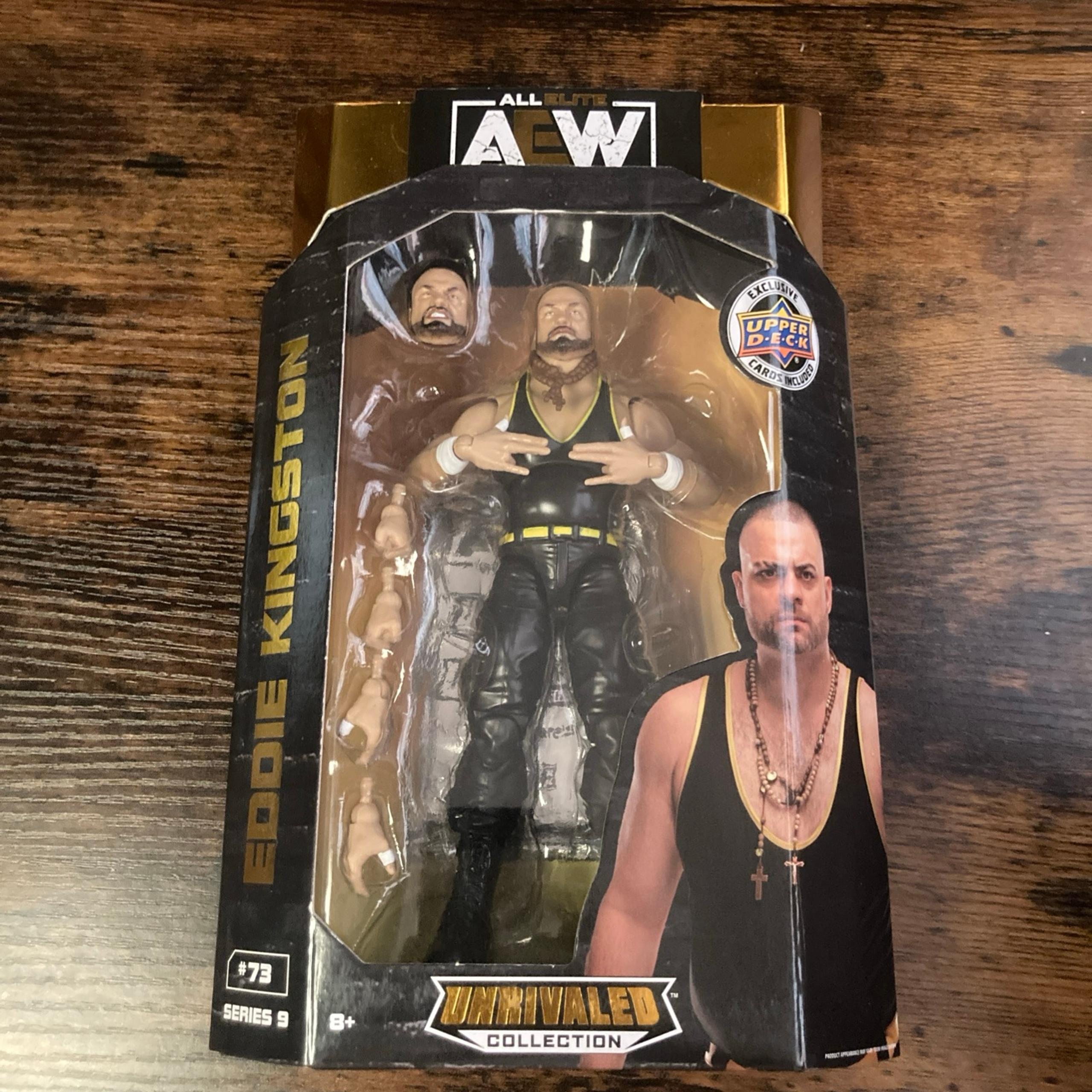 Eddie Kingston AEW #73 Unrivaled Series 9 Jazwares Action Figure NEW