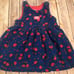 Oshkosh vintage pink floral cord jumper