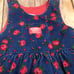 Oshkosh vintage pink floral cord jumper
