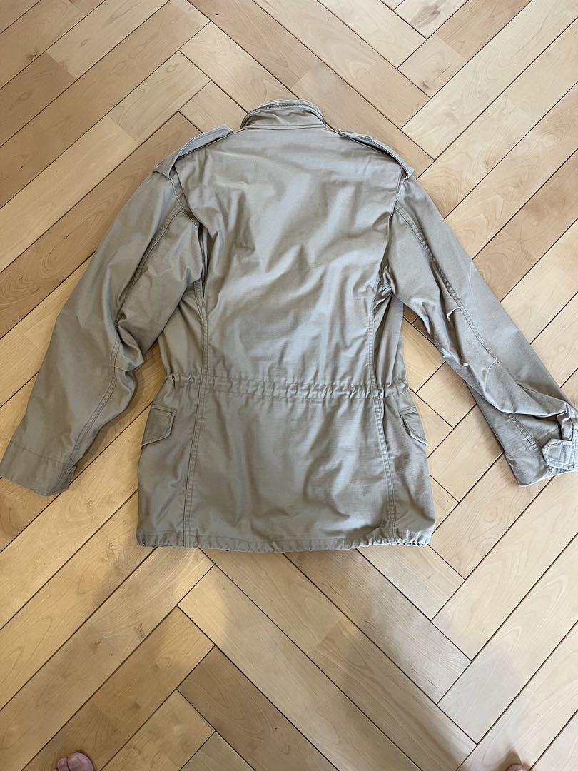 Excellent Condition M-65 Field Jacket ALPHA Beige XS-R Made