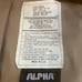 Excellent Condition M-65 Field Jacket ALPHA Beige XS-R Made in USA