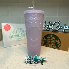 Indoneaia Starbucks Icy Violet Bling Studded Tumbler