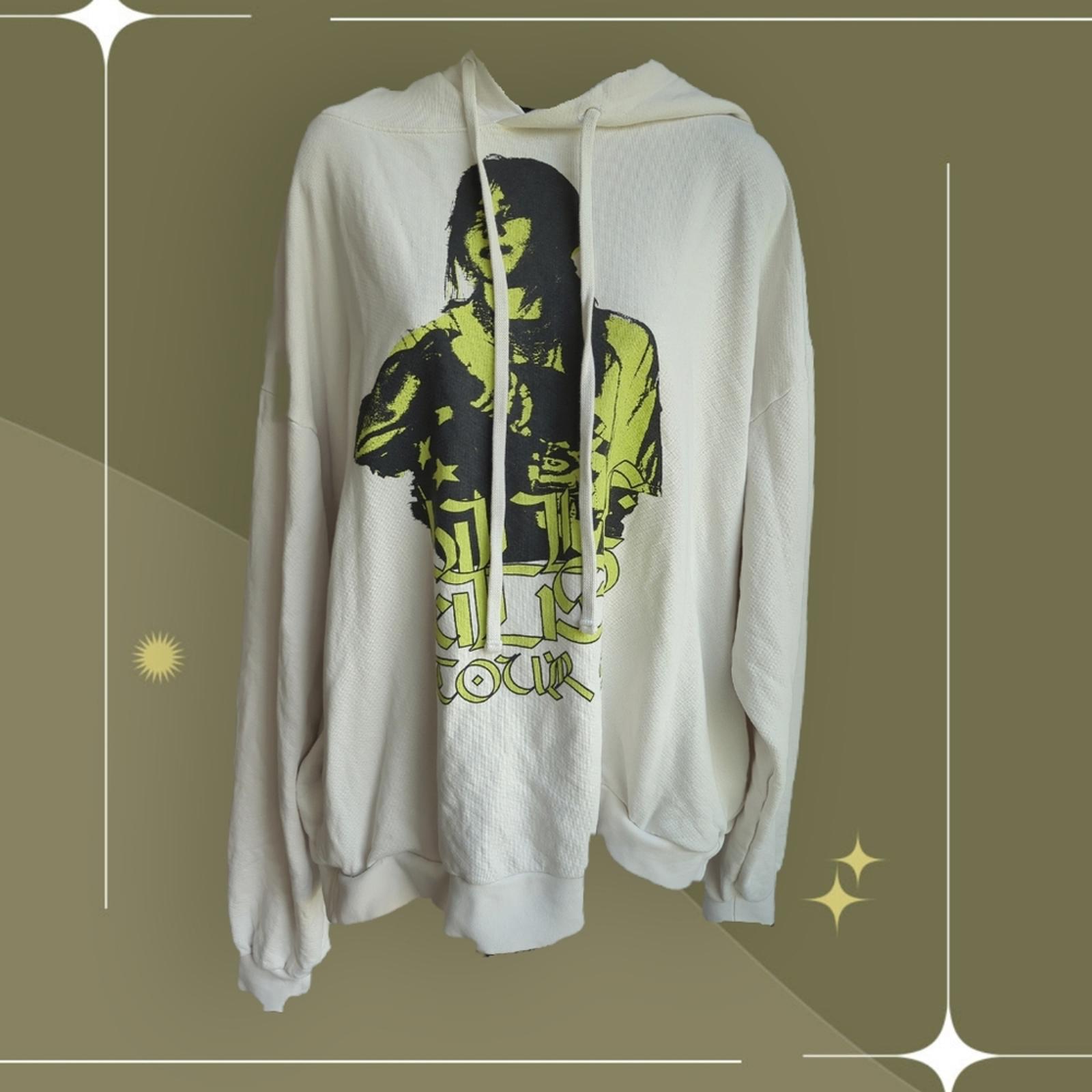 Billie Eilish 2023 tour hoodie size L