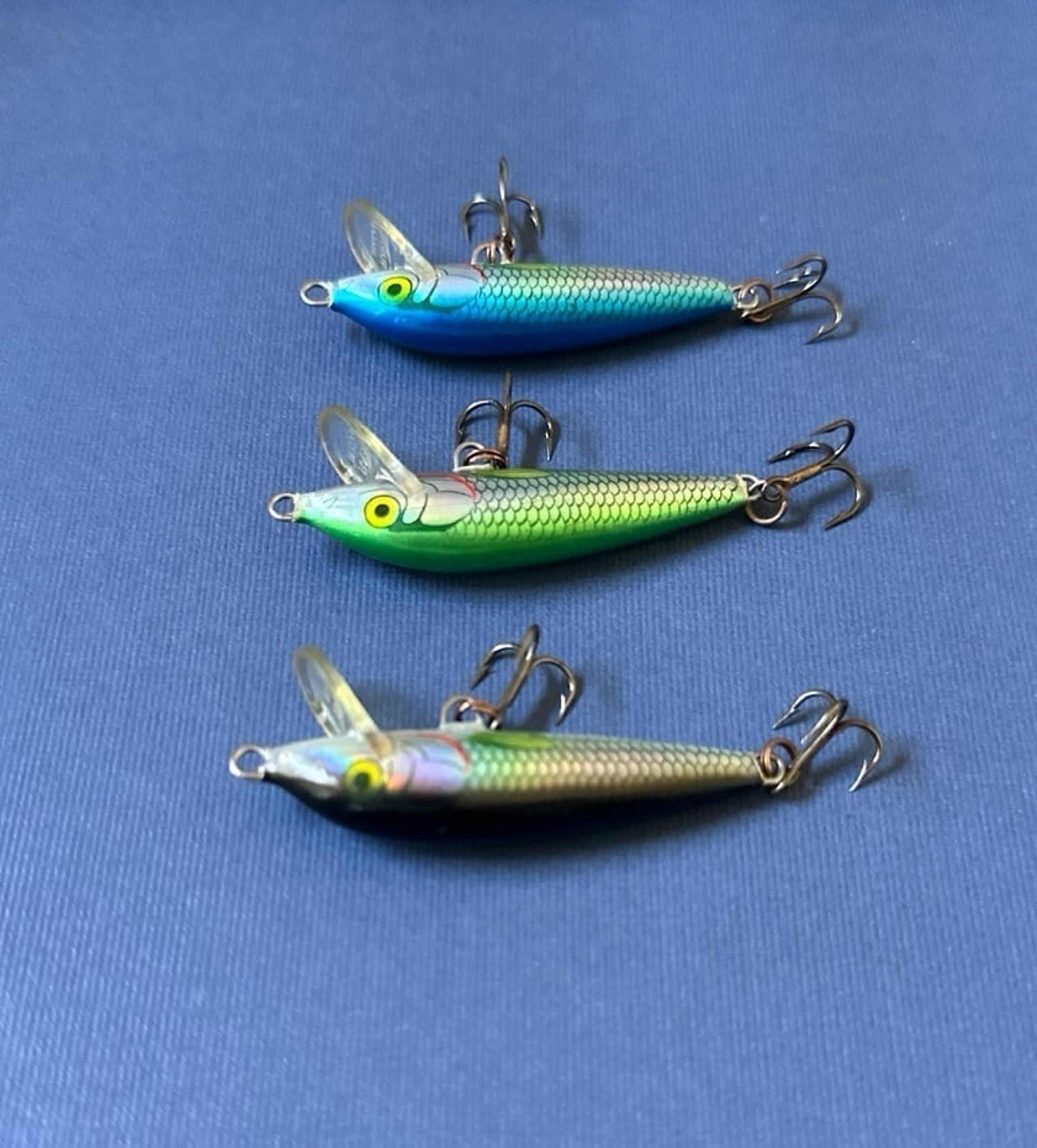 Vintage Ultralight Rapala Fishing Lures (Lot of 3)
