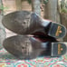 Leather Lizard Skin Cowboy Boots - Size 10 Regular