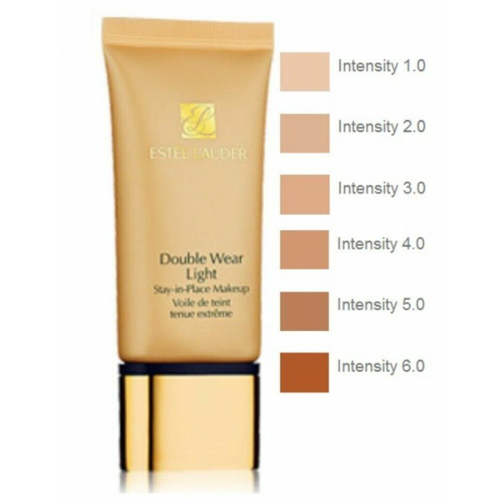 Estee Lauder Double Wear Light Stay-in-Place Makeup New Intensity 6.0