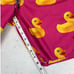 NEFF Men’s Pink Rubber Duckie Swim Trunks Size Small