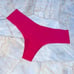 VS PINK ILLUSIONS Smooth Edge Panty No Show Thong Small