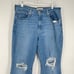 Levi's Women's 726 Flare Jeans Distressed Size 16 In Take a Walk Wash