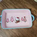 Hello Kitty Pastel Pink Rectangle Baking Dish