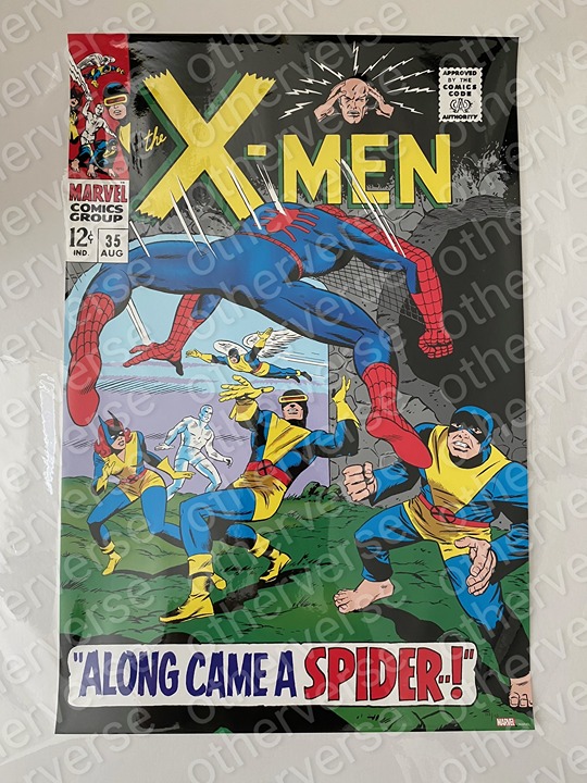 X-Men #35 Cover Art Spider-Man Poster Giclee Print 16x24 Mondo Marvel Comic