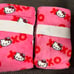 Hello kitty valetines hand towels