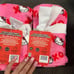 Hello kitty valetines hand towels