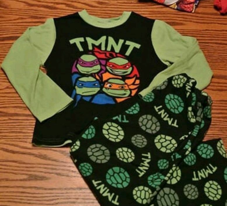 Ninja pajamas size 8 sale