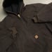 Carhartt Men’s J25 Canvas Full Zip Hooded Work Jacket Men’s 3XL Brown 2000’s